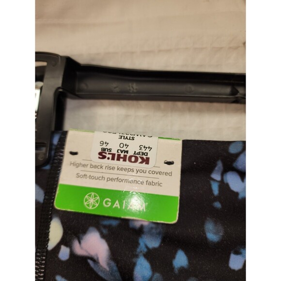 GAIAM Women’s Compression Tie Dye Low Rise Yoga Gym Leggings sz XS - Picture 5 of 9